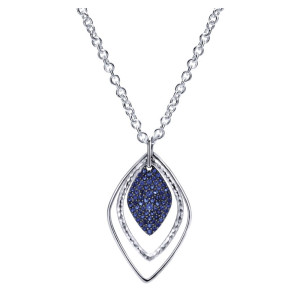 Gabriel Fashion Silver Byblos Necklace NK4778SVJSA