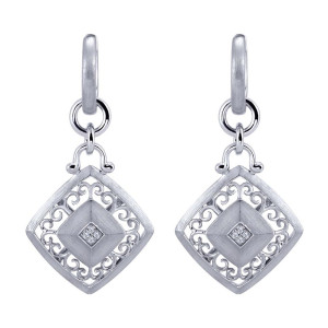 Gabriel Fashion Silver Mediterranean Drop Earrings EG11148SV5JJ