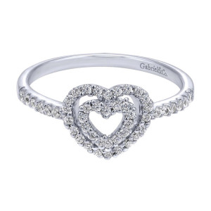 Gabriel Fashion 14 Karat Eternal Love Ladies' Ring LR5179W45JJ