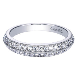 Gabriel 14 Karat Victorian Wedding Band WB3879W44JJ