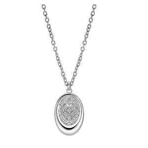 Gabriel Fashion Silver Madison Necklace NK4038SV5JJ