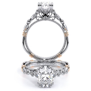 Verragio Parisian-154OV 18 Karat Engagement Ring