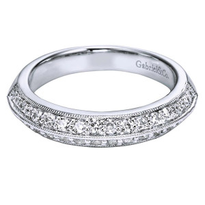 Gabriel 14 Karat Victorian Wedding Band WB5591W44JJ
