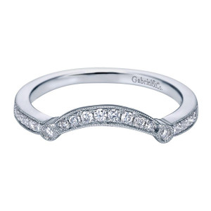 Gabriel 14 Karat Victorian Wedding Band WB7739W44JJ