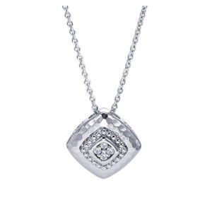 Gabriel Fashion Silver Byblos Necklace NK3459SV5JJ