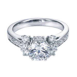Gabriel 14 Karat Victorian Engagement Ring ER3859W44JJ