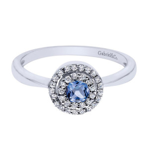 Gabriel Fashion 14 Karat Lusso Color Ladies' Ring LR4753W45SA