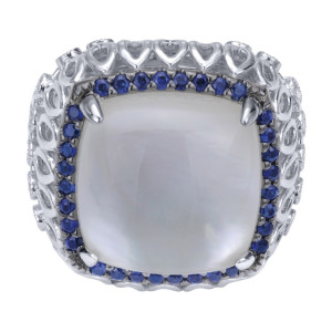 Gabriel Fashion Silver Mediterranean Ladies' Ring LR50301SVJMC