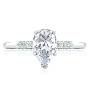 Tacori 2651PS85X55 18 Karat Simply Tacori Engagement Ring