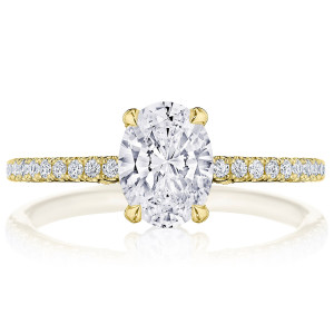 Tacori 267015OV8X6Y 18 Karat Simply Tacori Engagement Ring