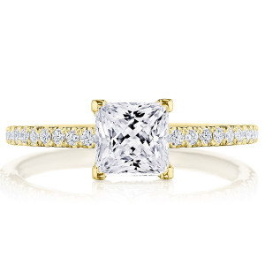 Tacori 267015RD8Y 18 Karat Simply Tacori Engagement Ring