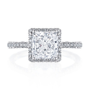 Tacori 2677PR7W 18 Karat Sculpted Crescent Engagement Ring