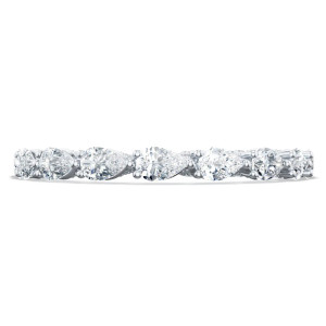 2687BET Platinum Tacori Sculpted Crescent Diamond Wedding Ring