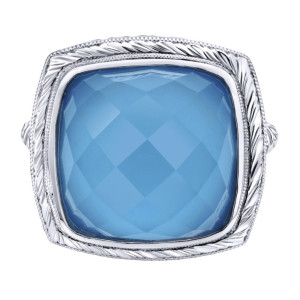 Gabriel Fashion Silver Mediterranean Ladies' Ring LR50036SVJXT