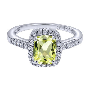 Gabriel Fashion 14 Karat Lusso Color Ladies' Ring LR4663W45LQ