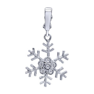 Gabriel Fashion 14 Karat Nature Charm Pendant PT870W44JJ