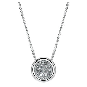 Gabriel Fashion Silver Madison Necklace NK4037SV5JJ