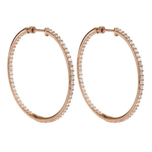 Gabriel Fashion 14 Karat Hoops Classic Earrings EG11279K45JJ