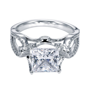 Gabriel 14 Karat Contemporary Engagement Ring ER5379W44JJ