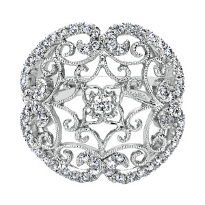 Gabriel Fashion 14 Karat Lace Ladies' Ring LR50108W45JJ