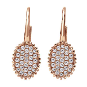 Gabriel Fashion 14 Karat Bombay Leverback Earrings EG12185K45JJ
