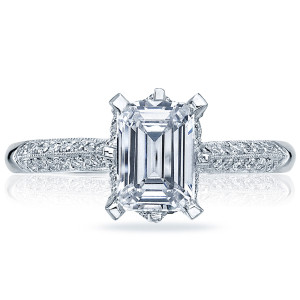 Tacori 2504EMP7X5 18 Karat Simply Tacori Engagement Ring