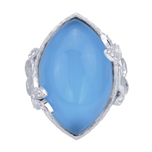 Gabriel Fashion Silver Nature Ladies' Ring LR6834SVJMC