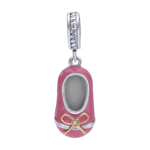 Gabriel Fashion Silver / 18 Karat Two-Tone Treasure Chests Charm Pendant PT976EMMY5JJ