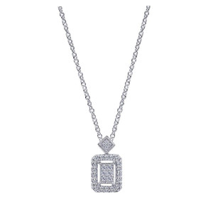 Gabriel Fashion 14 Karat Contemporary Necklace NK2220W45JJ