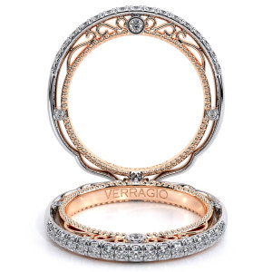 Verragio Venetian-5052W 14 Karat Wedding Ring / Band