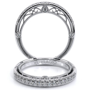 Verragio Venetian-5082W Platinum Wedding Ring / Band