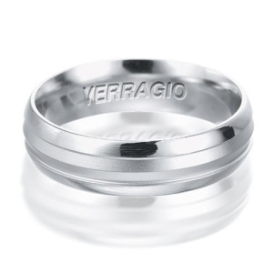 Verragio Platinum Wedding Band VW-6016