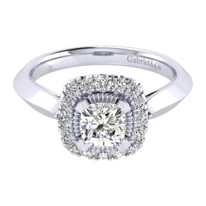 Gabriel 14 Karat Perfect Match Engagement Ring ER001B4AJW44JJ