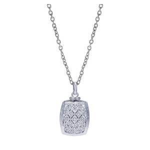 Gabriel Fashion Silver Madison Necklace NK3533SV5JJ