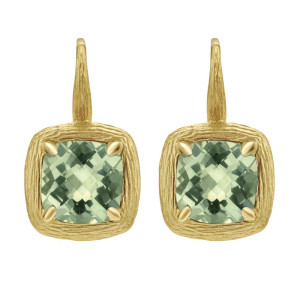 Gabriel Fashion 14 Karat Nature Leverback Earrings EG12495Y4JGA