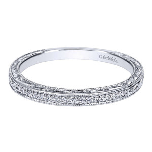 Gabriel 14 Karat Victorian Wedding Band WB911797R0W44JJ