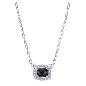 Gabriel Fashion Silver Mediterranean Necklace NK3043SVJXO
