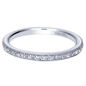 Gabriel 14 Karat Victorian Wedding Band WB8595W44JJ