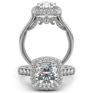 Verragio Insignia-7101CU 18 Karat Engagement Ring