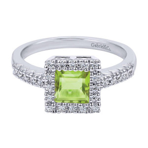 Gabriel Fashion 14 Karat Lusso Color Ladies' Ring LR4424W45PE