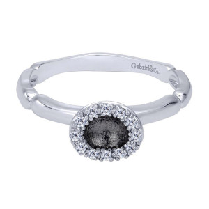 Gabriel Fashion 14 Karat Stackable Stackable Ladies' Ring LR50276W45JJ