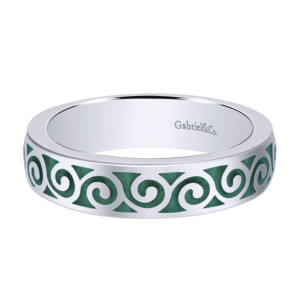 Gabriel Fashion Mixed Metal Stackable Stackable Ladies' Ring LR5883-65E4SVJJJ