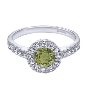 Gabriel Fashion 14 Karat Lusso Color Ladies' Ring LR4423W45PE