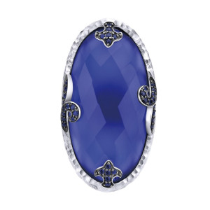 Gabriel Fashion Silver Byblos Ladies' Ring LR50587SVJMC