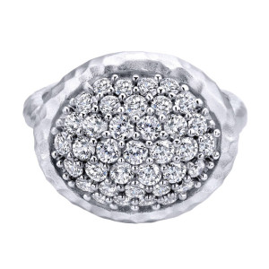 Gabriel Fashion Silver Byblos Ladies' Ring LR50594SVJWS