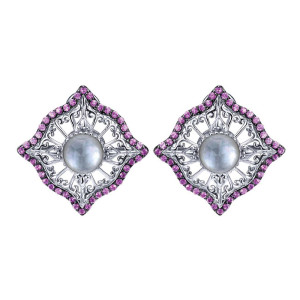 Gabriel Fashion Silver Huggies Huggie Earrings EG12252SVJMC