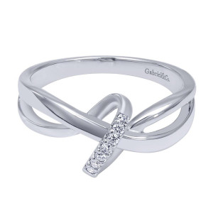 Gabriel Fashion 14 Karat Contemporary Ladies' Ring LR5111W45JJ