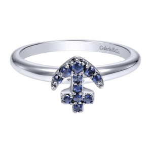 Gabriel Fashion 14 Karat Trends Ladies' Ring LR50546W4JSA