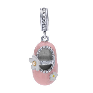 Gabriel Fashion Silver / 18 Karat Two-Tone Treasure Chests Charm Pendant PT961EMMY5JJ