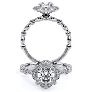 Verragio Renaissance-977R Platinum Diamond Engagement Ring